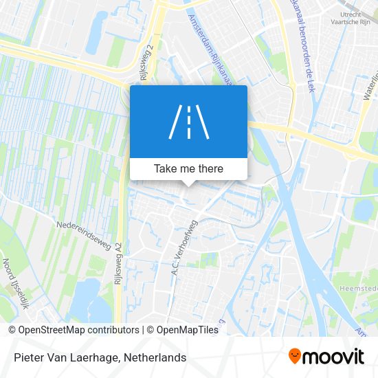 Pieter Van Laerhage map