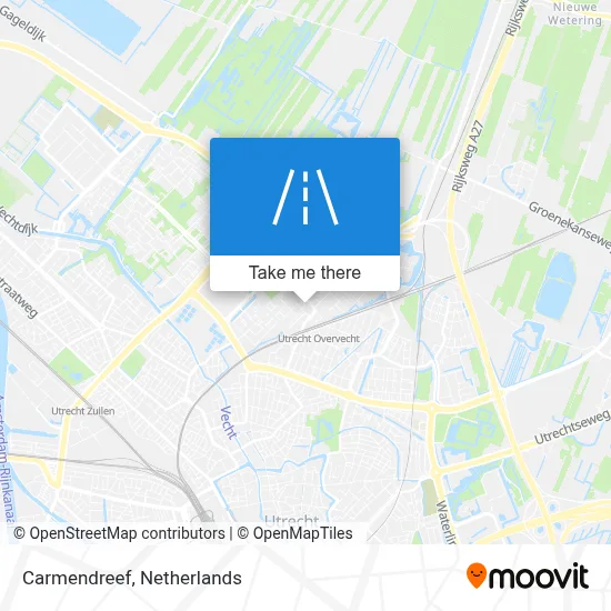 Carmendreef map