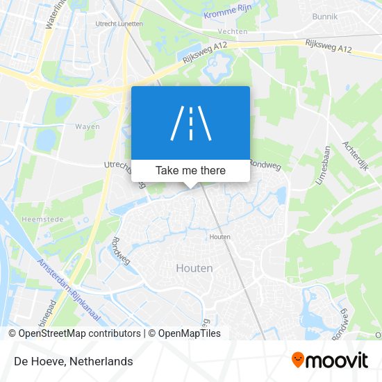 De Hoeve map