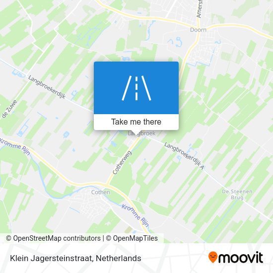 Klein Jagersteinstraat map