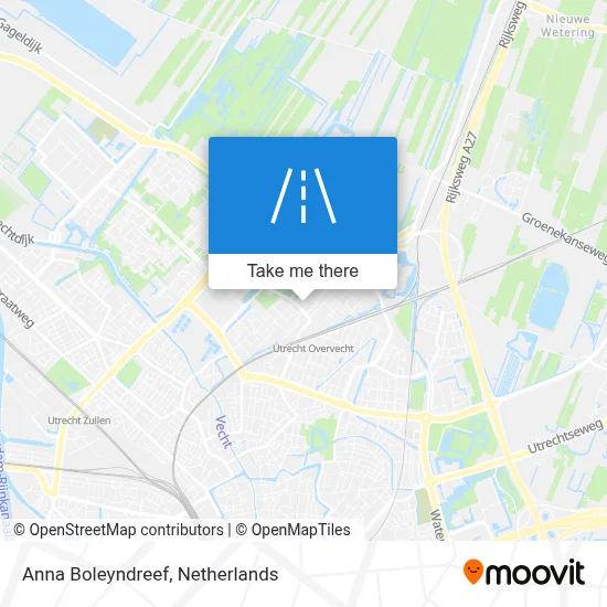 Anna Boleyndreef map