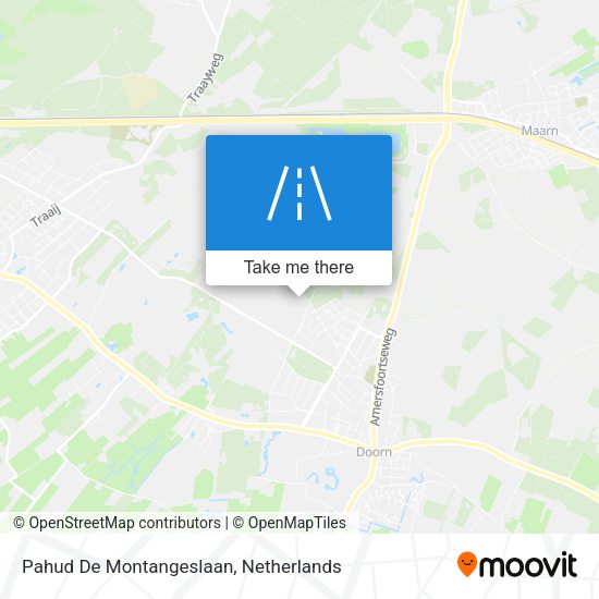 Pahud De Montangeslaan map