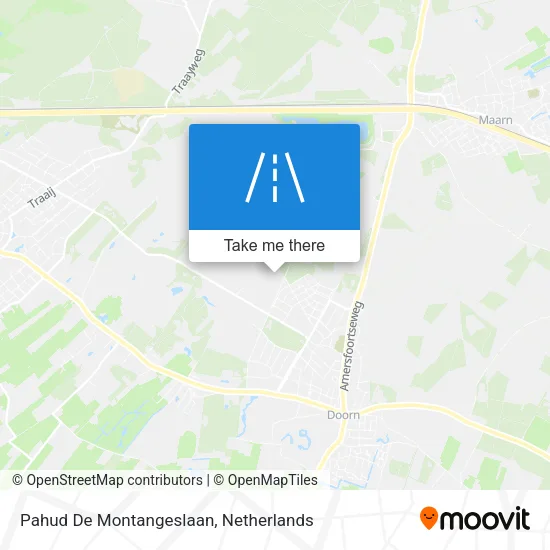 Pahud De Montangeslaan map