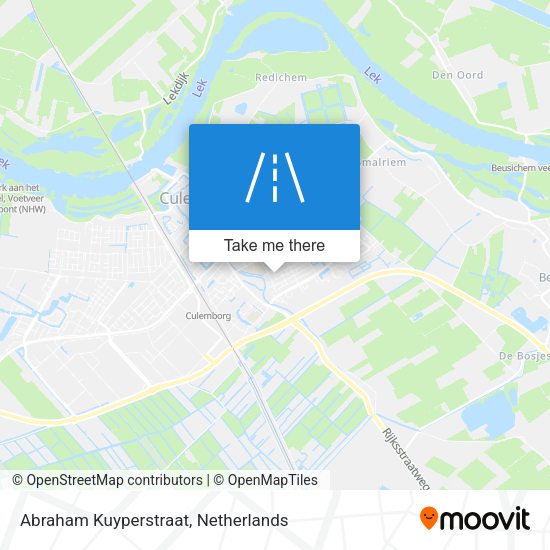 Abraham Kuyperstraat map