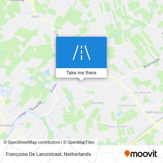 Françoise De Lanoistraat map