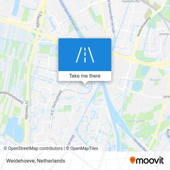 Weidehoeve map