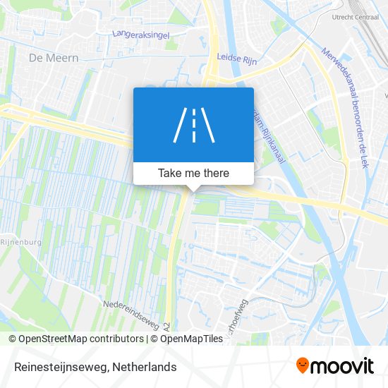 Reinesteijnseweg map