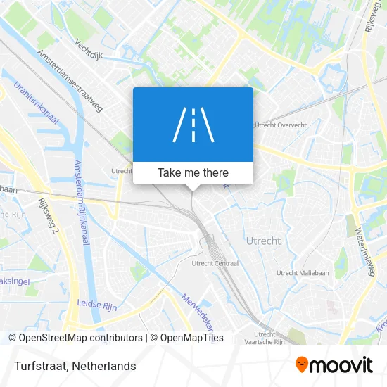 Turfstraat map