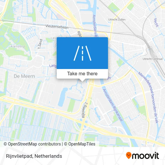 Rijnvlietpad map