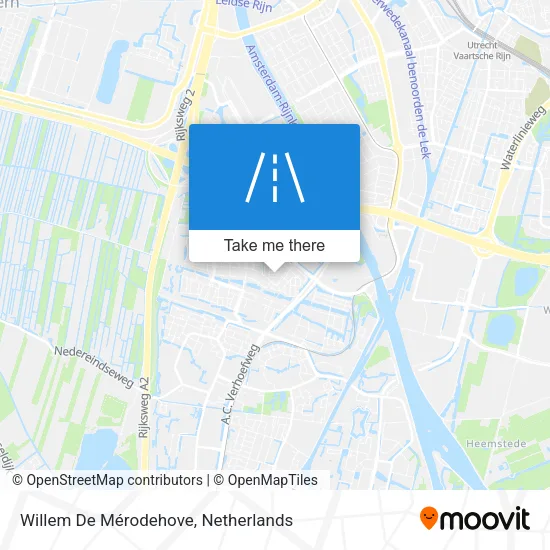 Willem De Mérodehove map