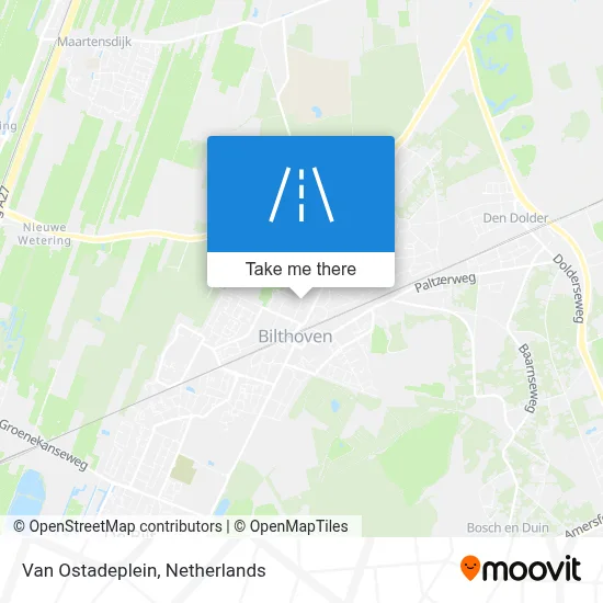 Van Ostadeplein map