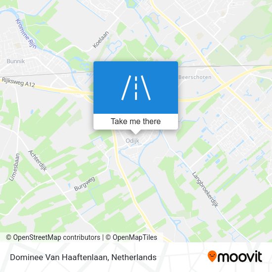 Dominee Van Haaftenlaan map