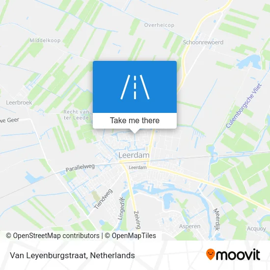 Van Leyenburgstraat map