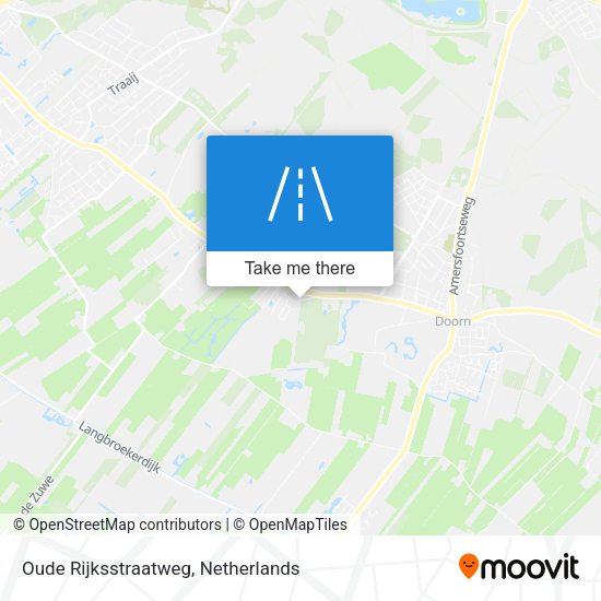 Oude Rijksstraatweg map