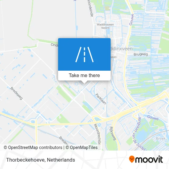 Thorbeckehoeve map