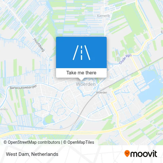 Westdam map