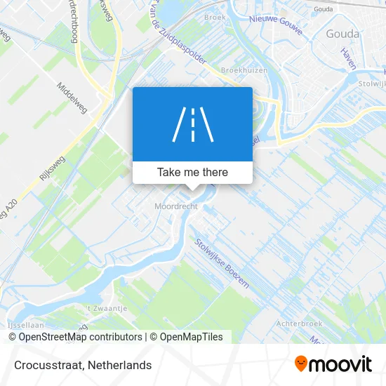 Crocusstraat map