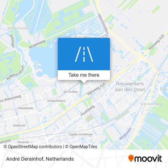 André Derainhof map