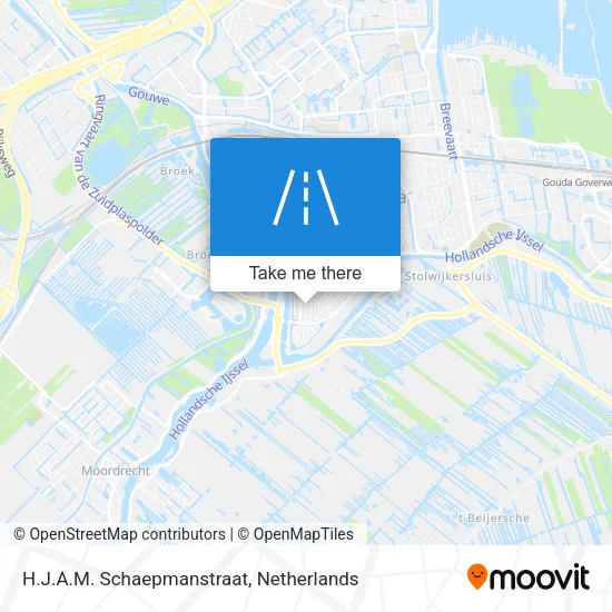 H.J.A.M. Schaepmanstraat map