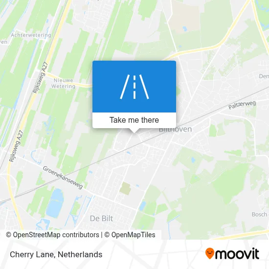 Kersenlaan map