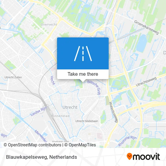 Blauwkapelseweg map