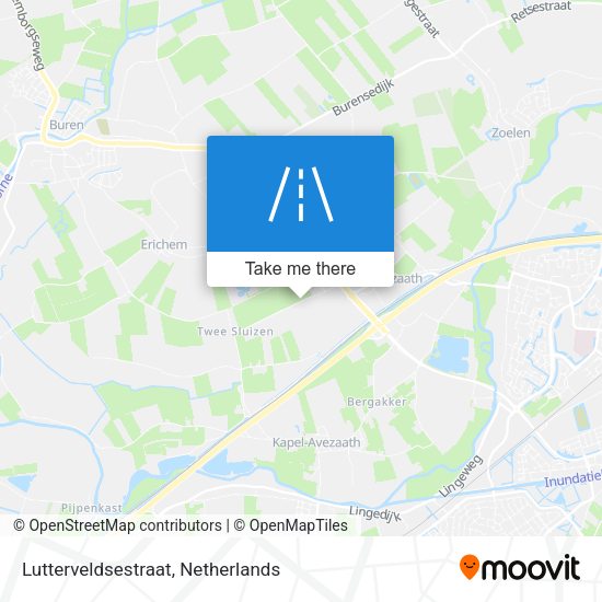 Lutterveldsestraat map
