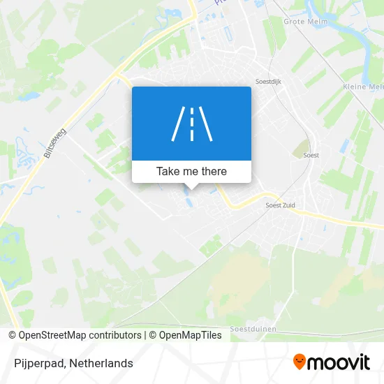 Pijperpad map
