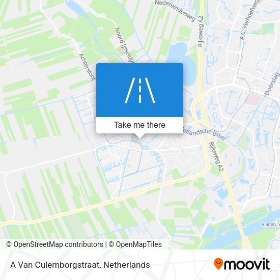 A Van Culemborgstraat map