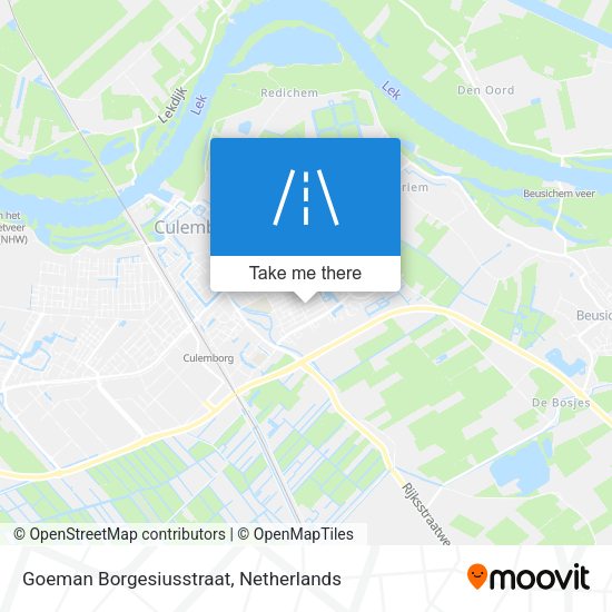 Goeman Borgesiusstraat map