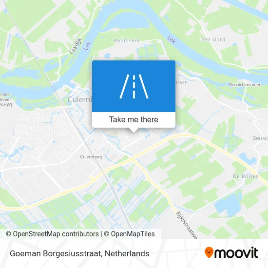 Goeman Borgesiusstraat map