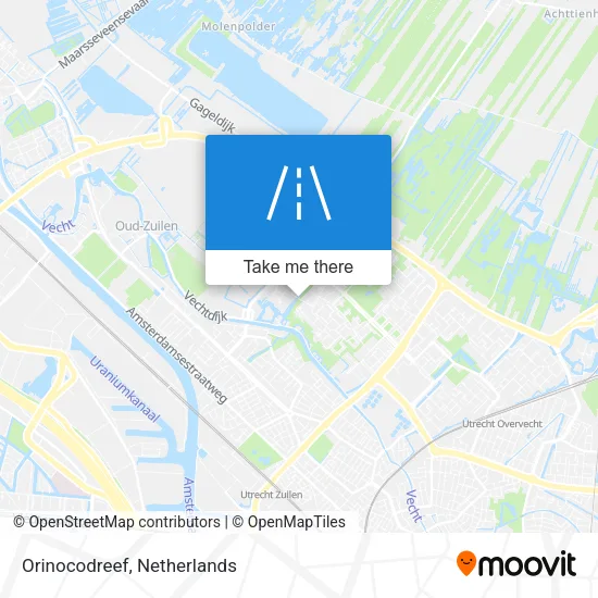 Orinocodreef map