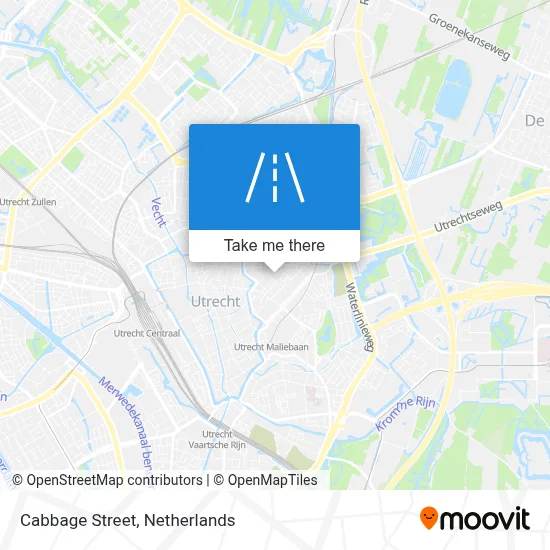 Moesstraat map