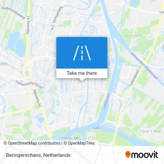 Beringerschans map