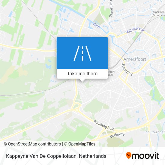 Kappeyne Van De Coppellolaan map