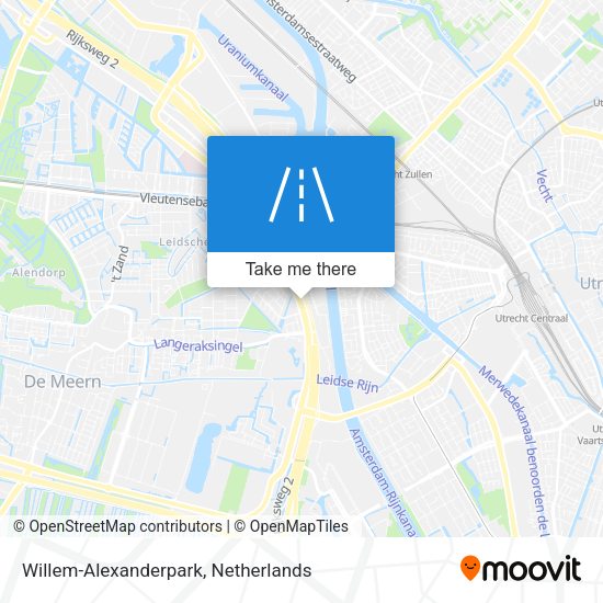 Willem-Alexanderpark map