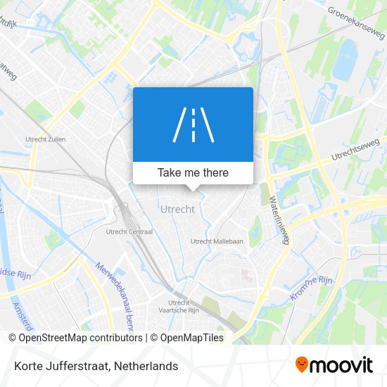 Korte Jufferstraat map