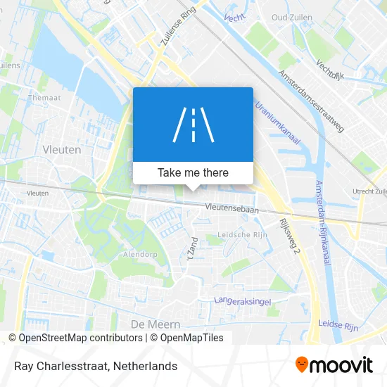 Ray Charlesstraat map