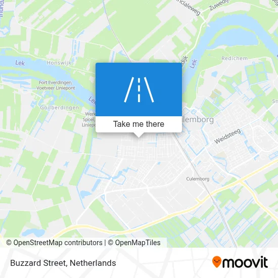 Buizerdstraat map