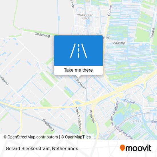 Gerard Bleekerstraat map