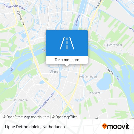 Lippe-Detmoldplein map