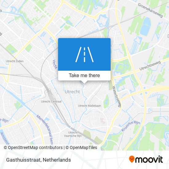 Gasthuisstraat map