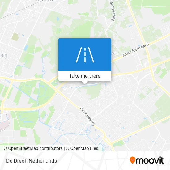 De Dreef map