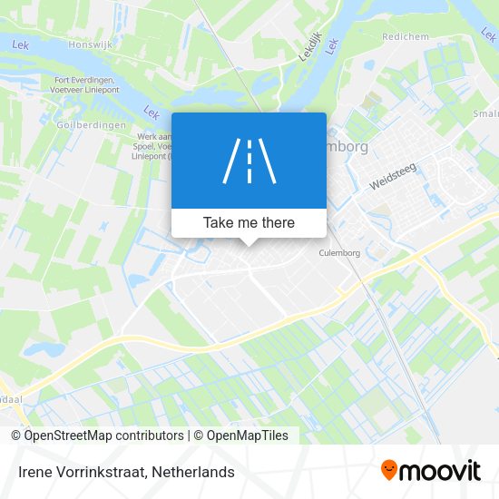 Irene Vorrinkstraat map