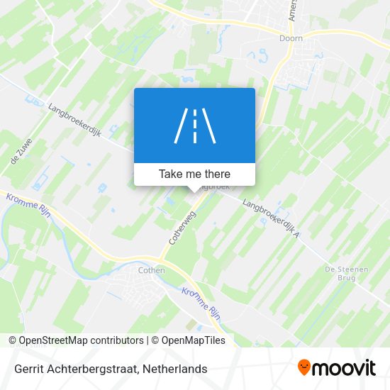 Gerrit Achterbergstraat map