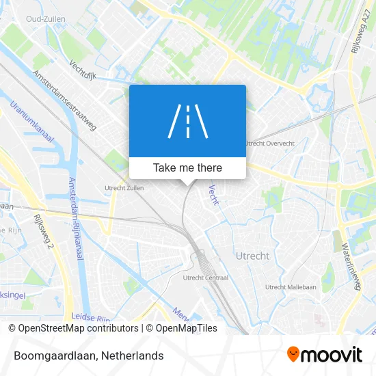 Boomgaardlaan map