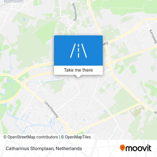 Catharinus Stomplaan map