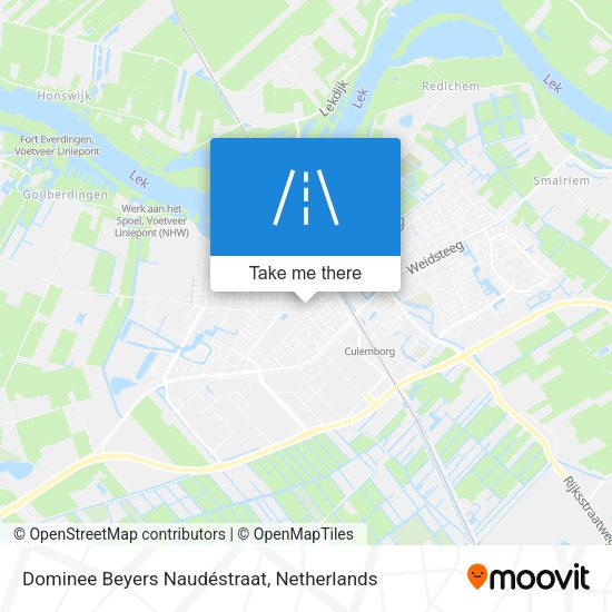 Dominee Beyers Naudéstraat map