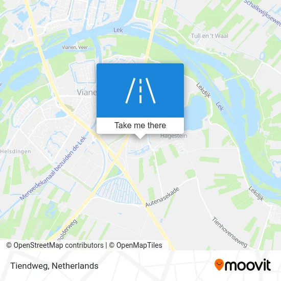Tiendweg map