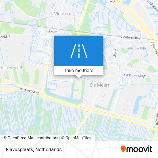 Flavusplaats map