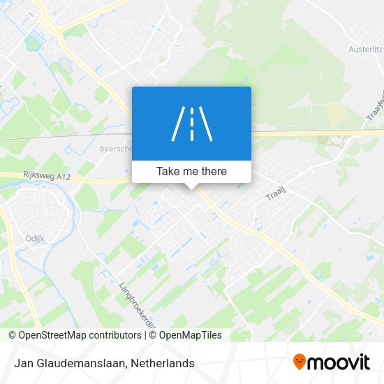 Jan Glaudemanslaan map